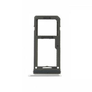 Teknonet Samsung Galaxy G950 S8 Uyumlu Hafıza Kart + Sim Metali (Beyaz) VR-19761