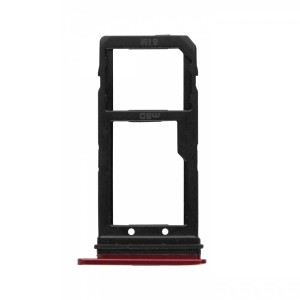 Teknonet HTC U11 Uyumlu Hafıza Kart + Sim Metali (Kırmızı) VR-16655