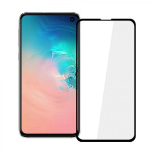 Nettech Samsung Galaxy S10E Uyumlu Full Edge Full Cam Koruyucu (Siyah) VR-20528