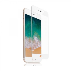 Nettech Apple iPhone 7 Plus Uyumlu Toz Filtreli HD Full Cam Koruyucu (Beyaz) VR-20536