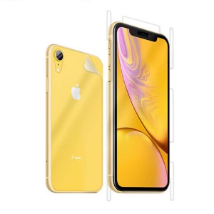 Helt Apple iPhone XR Uyumlu Ön ve Arka Koruma 360 Full Kaplama (Şeffaf) NT-27451