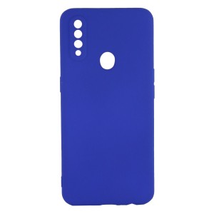 Nettech Oppo A31 Uyumlu Suide Arka Koruma Kılıf (Mavi) VR-21183
