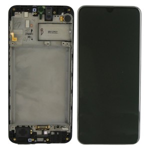 Teknonet Samsung Galaxy M30 Uyumlu Org Lcd+Dokunmatik+Çıtalı (Siyah) VR-21168