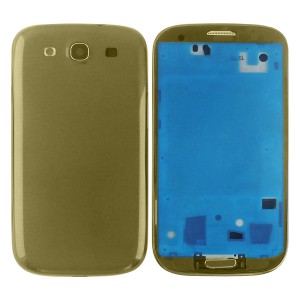 Teknonet Samsung Galaxy i9300 S3 Uyumlu Kasa (Gold) VR-5727