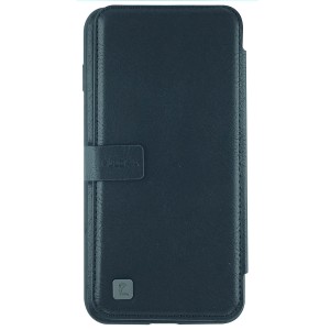 Nettech Apple iPhone 6S Plus Uyumlu Kapaklı Kılıf Kapaklı Kılıf (Siyah) NT-20616