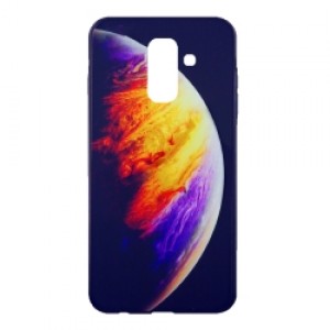 Nettech Samsung Galaxy A605 A6 Plus 2018 Uyumlu Desenli Seri Arka Koruma Kılıf (Karışık/Çok Renkli) NT-28535