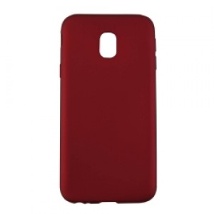 Nettech Samsung Galaxy J330 J3 Pro Uyumlu Suide Arka Koruma Kılıf (Bordo) VR-3910