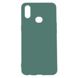 Nettech Samsung Galaxy A10S Uyumlu Nano Arka Koruma Kılıf (Koyu Yeşil) VR-20788