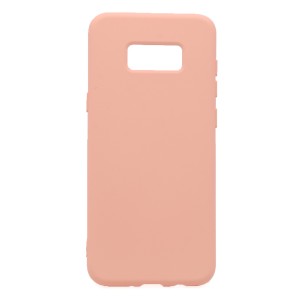 Nettech Samsung Galaxy G955 S8 Plus Uyumlu Nano Arka Koruma Kılıf (Pudra) NT-79371