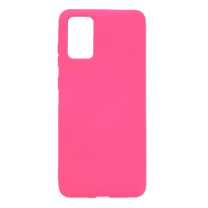 Nettech Samsung Galaxy S20 Plus Uyumlu Nano Arka Koruma Kılıf (Pembe Koyu) NT-79353