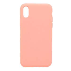 Nettech Apple iPhone X Uyumlu Nano Arka Koruma Kılıf (Pembe Açık) NT-79293