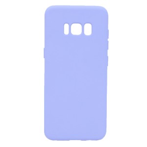Nettech Samsung Galaxy G950 S8 Uyumlu Nano Arka Koruma Kılıf (Lila) NT-79381