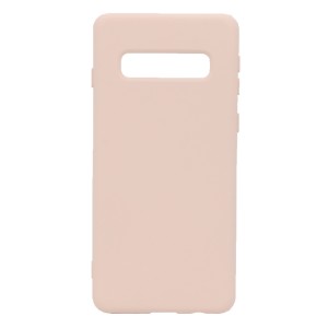 Nettech Samsung Galaxy S10 Uyumlu Nano Arka Koruma Kılıf (Pudra) NT-79392