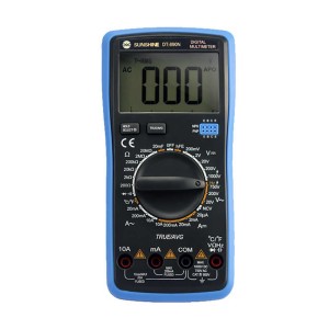 Sunshine DT-890N Avometre Multimetre Güç Ölçü Aleti (Siyah) NT-79695