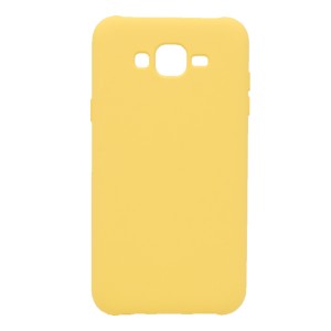 Nettech Samsung Galaxy J700 J7 Uyumlu Nano Arka Koruma Kılıf (Sarı) NT-79160