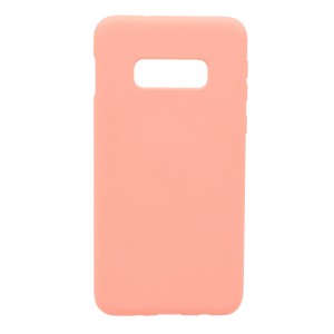Nettech Samsung Galaxy S10E Uyumlu Nano Arka Koruma Kılıf (Pembe Açık) NT-79348