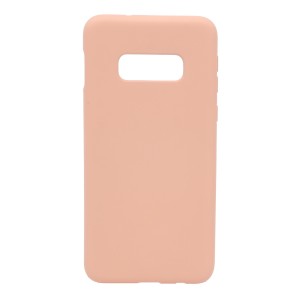 Nettech Samsung Galaxy S10E Uyumlu Nano Arka Koruma Kılıf (Pudra) NT-79349