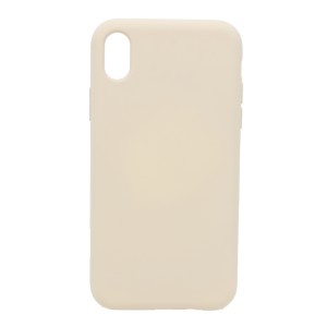 Nettech Apple iPhone XR Uyumlu Nano Arka Koruma Kılıf (Krem) NT-79235