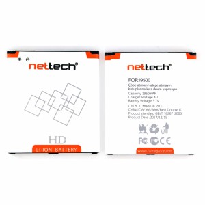 Teknonet Samsung Galaxy i9500 S4 Uyumlu Nettech 1900 MAh Batarya NT-10501