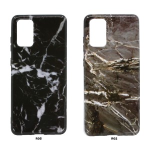 Nettech Samsung Galaxy S20E Uyumlu Mermer Desenli Arka Koruma Kılıf (Karışık/Çok Renkli) NT-79128