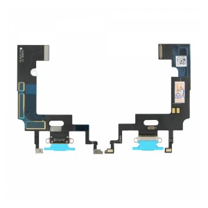 Teknonet Apple iPhone XR Uyumlu Filmli Şarj Soketi (Mavi) VR-19720