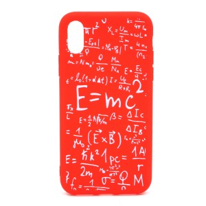 Nettech Apple iPhone X Uyumlu Animal/Kahraman Seri Arka Koruma Kılıf (Kırmızı) NT-79994