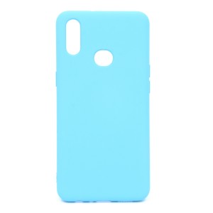 Nettech Samsung Galaxy A10S Uyumlu Nano Arka Koruma Kılıf (Mavi Açık) NT-79597