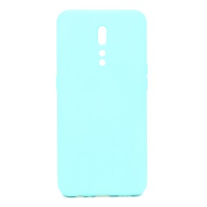 Nettech Oppo Reno Z Uyumlu Nano Arka Koruma Kılıf (Turkuaz) NT-79587