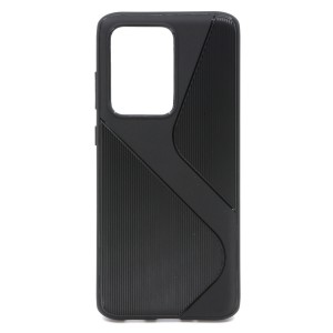 Nettech Samsung Galaxy S11 Plus Uyumlu Kendinden Desenli Arka Koruma Kılıf (Siyah) NT-79746