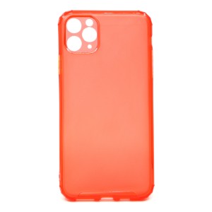 Nettech Apple iPhone 11 Pro Max Uyumlu Neptün Seri Arka Koruma Kılıf (Turuncu) VR-18901