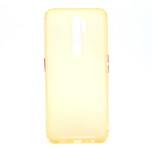 Nettech Oppo A5 2020 Uyumlu Neptün Seri Arka Koruma Kılıf (Sarı) NT-79835