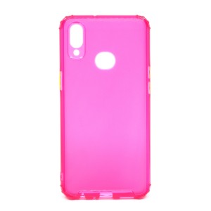 Nettech Samsung Galaxy A10S Uyumlu Neptün Seri Arka Koruma Kılıf (Pembe Koyu) NT-79811