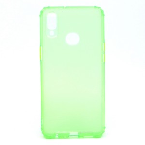 Nettech Samsung Galaxy A10S Uyumlu Neptün Seri Arka Koruma Kılıf (Açık Yeşil) NT-79789