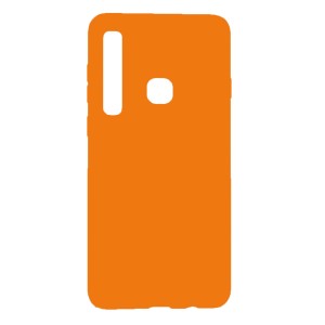 Nettech Samsung Galaxy A9 2018 Uyumlu Nano Arka Koruma Kılıf (Turuncu) NT-79407