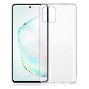 Nettech Samsung Galaxy Note 10 Lite Uyumlu Lüx Seri Arka Koruma Kılıf (Şeffaf) NT-80231