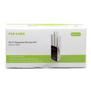 Pıx-Lınk Lv-Wr09 Kablosuz Sinyal Yükseltici Modem, Router (Beyaz) NT-80418