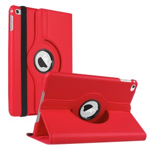 Nettech Apple iPad Pro 12.9 2.Nesil Uyumlu 360 Kapaklı Kılıf (Kırmızı) NT-80412