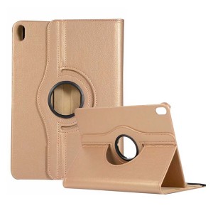 Nettech Apple iPad Pro 12.9 2.Nesil Uyumlu 360 Kapaklı Kılıf (Gold) NT-80415