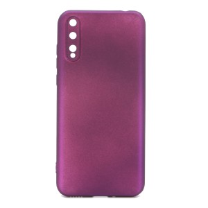 Nettech Huawei Y8p Uyumlu Suide Arka Koruma Kılıf (Mürdüm) NT-80361