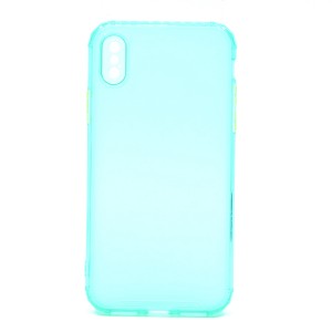 Nettech Apple iPhone X Uyumlu Neptün Seri Arka Koruma Kılıf (Su Yeşili) NT-79764