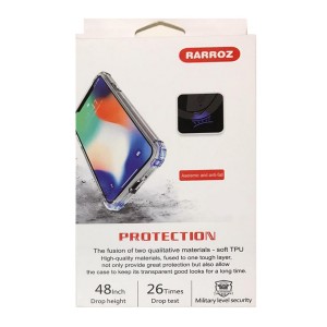 Nettech Samsung Galaxy A51 Uyumlu Rarroz Seri Arka Koruma Kılıf (Şeffaf) NT-80203