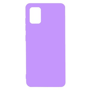 Nettech Samsung Galaxy A51 Uyumlu Nano Arka Koruma Kılıf (Lila) VR-20618