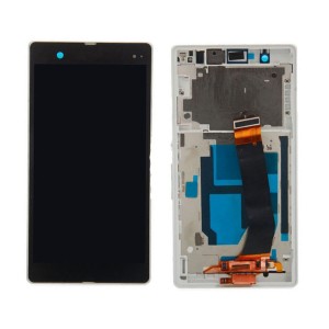 Teknonet Sony Xperia Z Uyumlu Org Lcd+Dokunmatik+Çıtalı (Beyaz) VR-3044