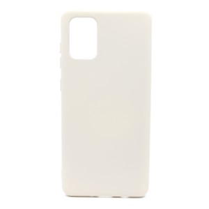 Nettech Samsung Galaxy A71 Uyumlu Nano Arka Koruma Kılıf (Krem) NT-80464