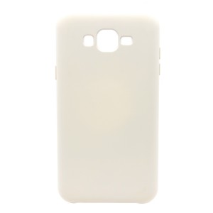 Nettech Samsung Galaxy J700 J7 Uyumlu Nano Arka Koruma Kılıf (Krem) NT-80501
