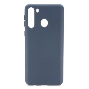 Nettech Samsung Galaxy A21 Uyumlu Nano Arka Koruma Kılıf (Lacivert) NT-80485
