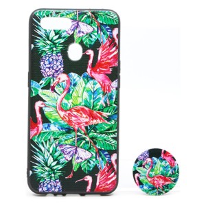 Nettech Oppo A5s Uyumlu Desenli Popsocket Seri Arka Koruma Kılıf (Çeşitli Desen) NT-79690