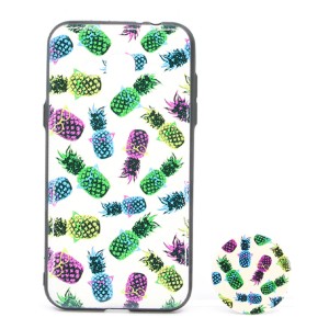 Nettech Samsung Galaxy J300 J3 Uyumlu Desenli Popsocket Seri Arka Koruma Kılıf (Çeşitli Desen) NT-79694