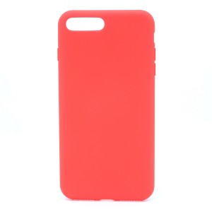Nettech Apple iPhone 7 Plus Uyumlu Nano Arka Koruma Kılıf (Kırmızı) VR-19044