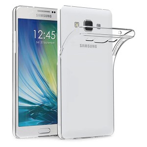 Nettech Samsung Galaxy A500 A5 2015 Uyumlu Şeffaf Seri Arka Koruma Kılıf (Şeffaf) VR-6444